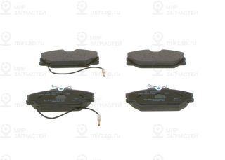 Комплект тормозных колодок (дисковый тормоз) BOSCH 0986469191