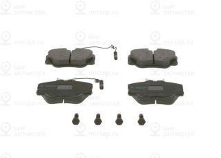 Комплект тормозных колодок (дисковый тормоз) BOSCH 0986469410