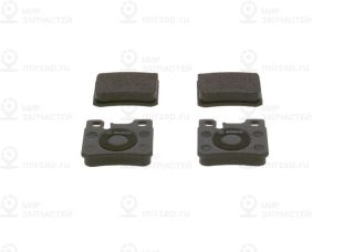 Комплект тормозных колодок (дисковый тормоз) BOSCH 0986490260