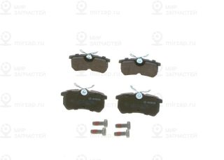 Комплект тормозных колодок (дисковый тормоз) BOSCH 0986494011