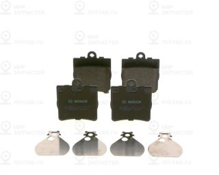 Комплект тормозных колодок (дисковый тормоз) BOSCH 0986494016