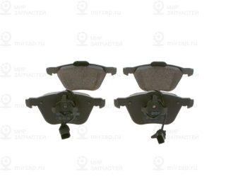 Комплект тормозных колодок (дисковый тормоз) BOSCH 0986494035