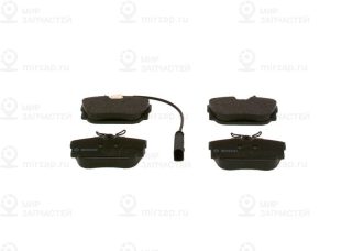 Комплект тормозных колодок (дисковый тормоз) BOSCH 0986494051