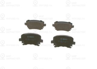 Комплект тормозных колодок (дисковый тормоз) BOSCH 0986494062