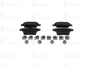 Комплект тормозных колодок (дисковый тормоз) BOSCH 0986494076