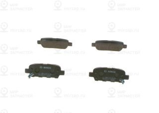 Комплект тормозных колодок (дисковый тормоз) BOSCH 0986494090