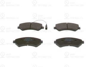 Комплект тормозных колодок (дисковый тормоз) BOSCH 0986494109
