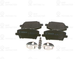 Комплект тормозных колодок (дисковый тормоз) BOSCH 0986494136