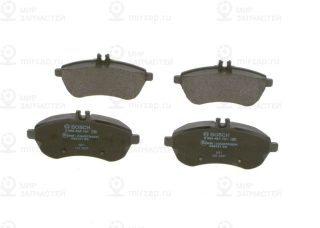 Комплект тормозных колодок (дисковый тормоз) BOSCH 0986494161