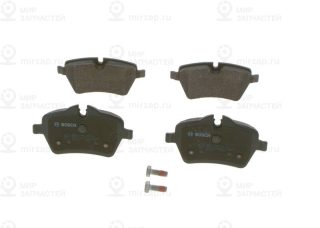 Комплект тормозных колодок (дисковый тормоз) BOSCH 0986494168