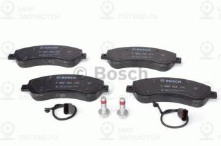 Комплект тормозных колодок (дисковый тормоз) BOSCH 0986494170