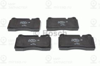 Комплект тормозных колодок (дисковый тормоз) BOSCH 0986494207