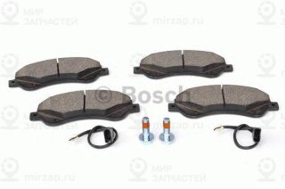 Комплект тормозных колодок (дисковый тормоз) BOSCH 0986494236