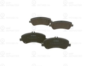 Комплект тормозных колодок (дисковый тормоз) BOSCH 0986494302