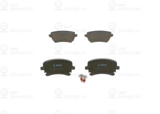 Комплект тормозных колодок (дисковый тормоз) BOSCH 0986494303