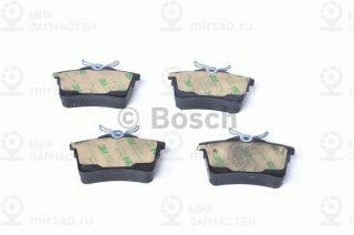 Комплект тормозных колодок (дисковый тормоз) BOSCH 0986494304