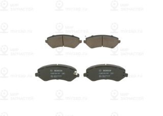 Комплект тормозных колодок (дисковый тормоз) BOSCH 0986494357