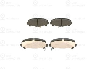 Комплект тормозных колодок (дисковый тормоз) BOSCH 0986494382