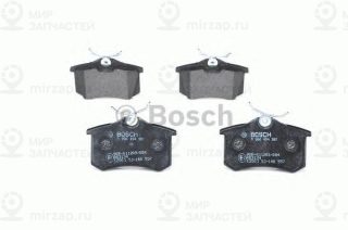 Комплект тормозных колодок (дисковый тормоз) BOSCH 0986494387