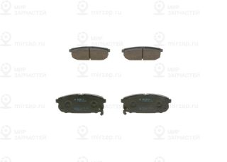 Комплект тормозных колодок (дисковый тормоз) BOSCH 0986494388