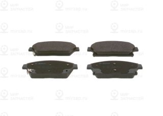 Комплект тормозных колодок (дисковый тормоз) BOSCH 0986494434