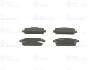 Комплект тормозных колодок (дисковый тормоз) BOSCH 0986494435