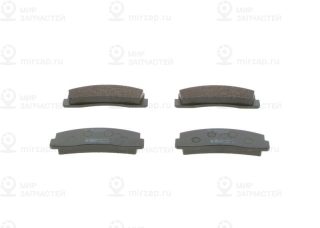 Комплект тормозных колодок (дисковый тормоз) BOSCH 0986494462