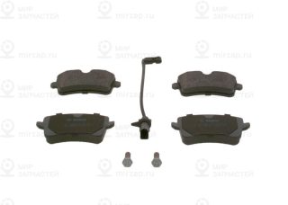 Комплект тормозных колодок (дисковый тормоз) BOSCH 0986494488