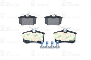 Комплект тормозных колодок (дисковый тормоз) BOSCH 0986494516