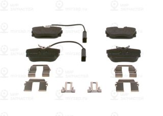 Комплект тормозных колодок (дисковый тормоз) BOSCH 0986494529