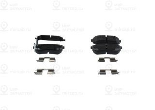 Комплект тормозных колодок (дисковый тормоз) BOSCH 0986494627