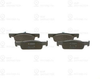 Комплект тормозных колодок (дисковый тормоз) BOSCH 0986494661