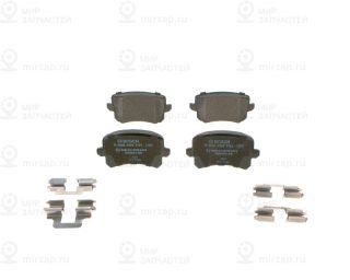 Комплект тормозных колодок (дисковый тормоз) BOSCH 0986494731