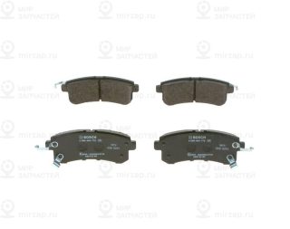 Комплект тормозных колодок (дисковый тормоз) BOSCH 0986494778