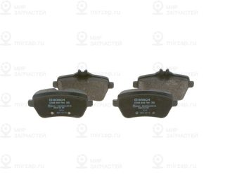 Комплект тормозных колодок (дисковый тормоз) BOSCH 0986494790