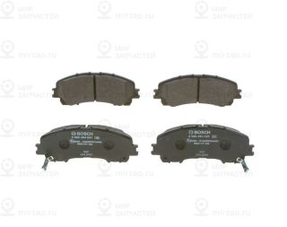 Комплект тормозных колодок (дисковый тормоз) BOSCH 0986494821