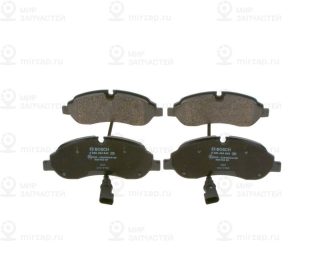 Комплект тормозных колодок (дисковый тормоз) BOSCH 0986494845