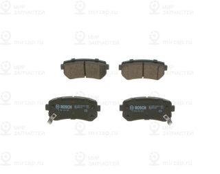 Комплект тормозных колодок (дисковый тормоз) BOSCH 0986494887