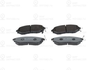Комплект тормозных колодок (дисковый тормоз) BOSCH 0986495156