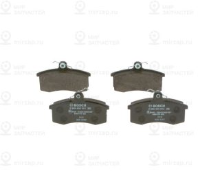 Комплект тормозных колодок (дисковый тормоз) BOSCH 0986495214