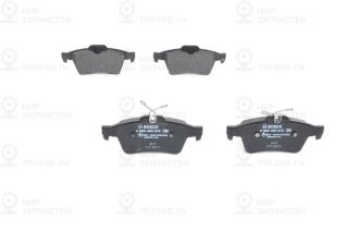 Комплект тормозных колодок (дисковый тормоз) BOSCH 0986495216