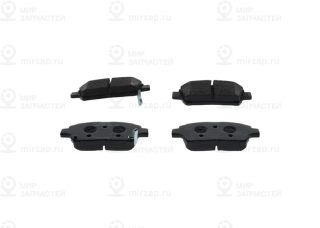 Комплект тормозных колодок (дисковый тормоз) BOSCH 0986495242