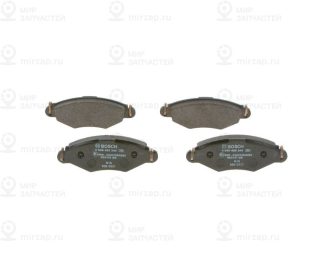 Комплект тормозных колодок (дисковый тормоз) BOSCH 0986495244