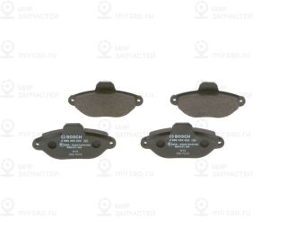 Комплект тормозных колодок (дисковый тормоз) BOSCH 0986495255