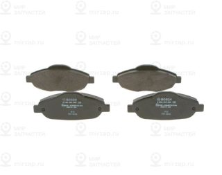 Комплект тормозных колодок (дисковый тормоз) BOSCH 0986495266