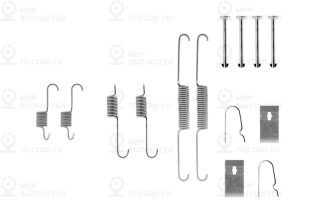 Комплектующие тормозной колодки BOSCH 1987475267
