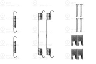 Комплектующие тормозной колодки BOSCH 1987475289