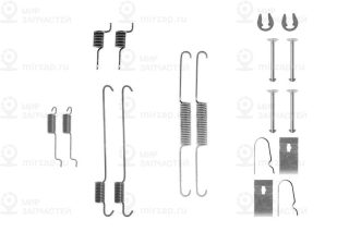 Комплектующие тормозной колодки BOSCH 1987475290