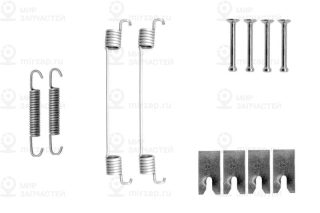 Комплектующие тормозной колодки BOSCH 1987475300