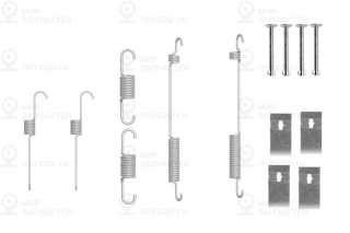 Комплектующие тормозной колодки BOSCH 1987475310